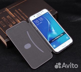 Чехол-Книжка для Samsung Galaxy J5 (2016) чёрный