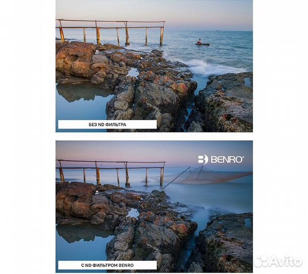 Нейтрально-серый фильтр Benro SHD NDX-1K limit ulc