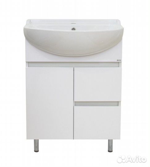 Тумба с раковиной Misty Амур Э-Аму01060-0111Я