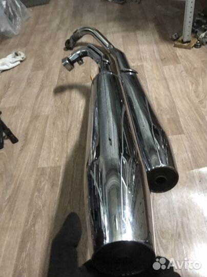 Выхлоп Yamaha Drag star 1100