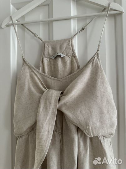 Комбинезон летний льняной Stradivarius XS/S