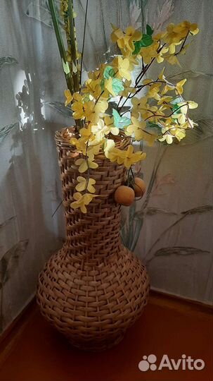 Ваза напольная высокая