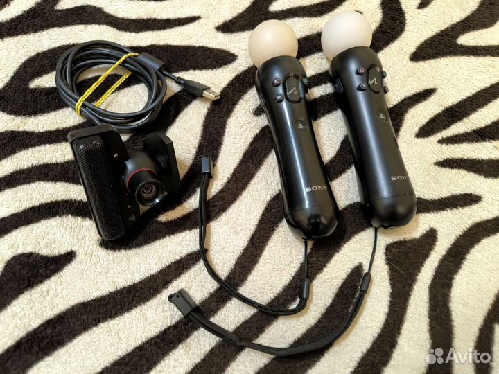 Sony PS Move 2шт + Камера Ps3