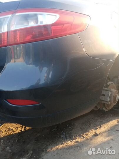 Бампер задний Renault Fluence