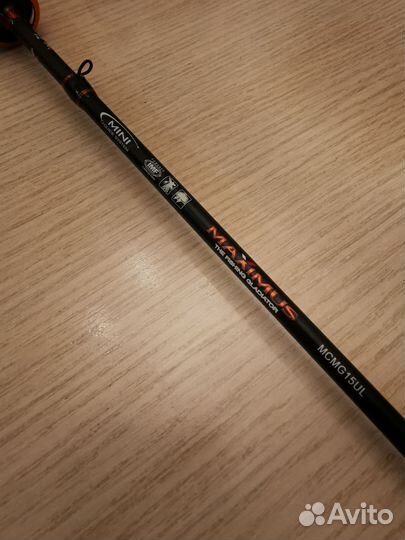 Спиннинг Maximus Mini Gun + катушка Cadet 1000