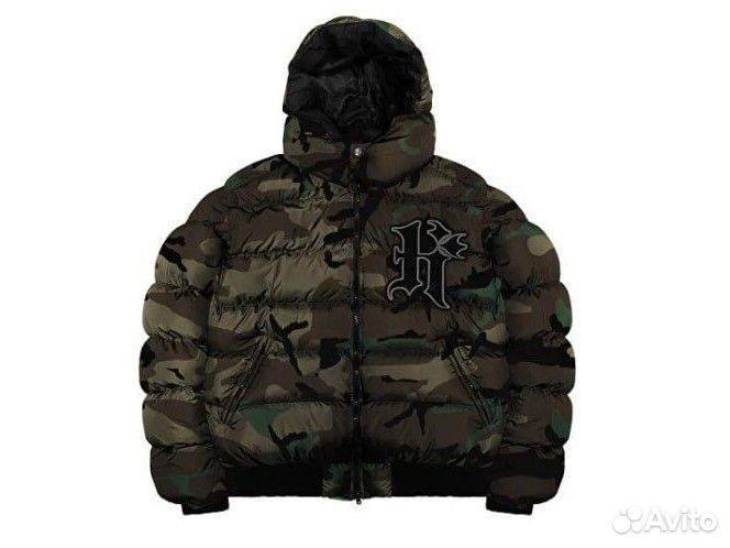 Camo V4 hella пуховик Зимняя куртка