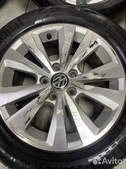 Колеса лето R16 205/55 Фольксваген Гольф 7