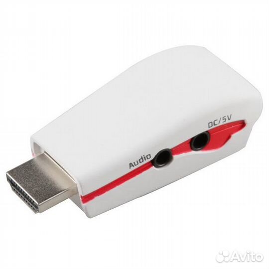 Преобразователь hdmi-VGA со звуком и питанием