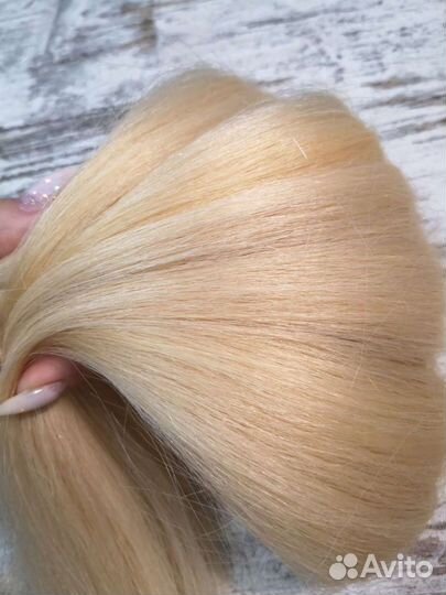 Славянские волосы на капсулах, 62см