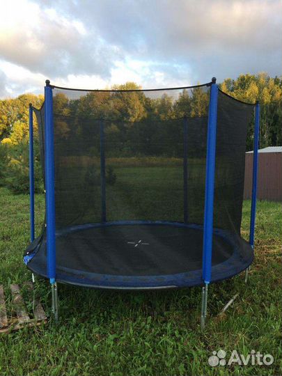 Батут с сеткой 305