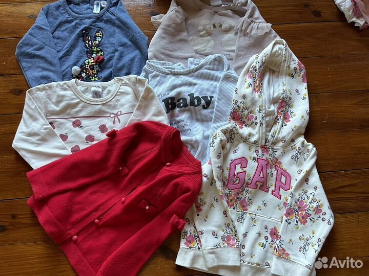 Пакет вещей на девочку 86-98 см