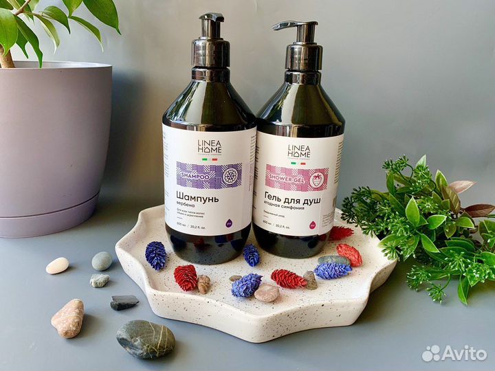Новый шампунь и гель для душа 600 мл