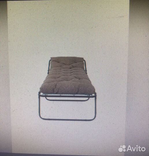 Раскладушка со съемным матрасом