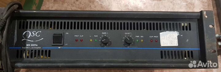 Отличный американский усилитель и Кроссовер