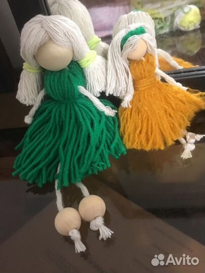 Кукла макраме