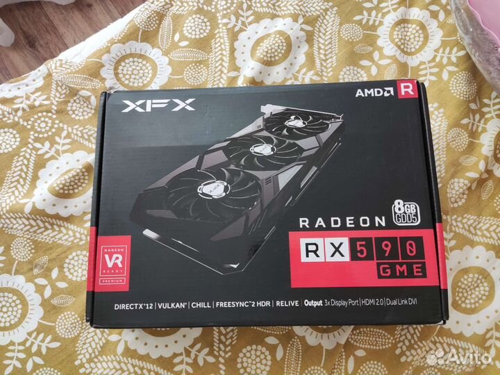 Видеокарта rx 590