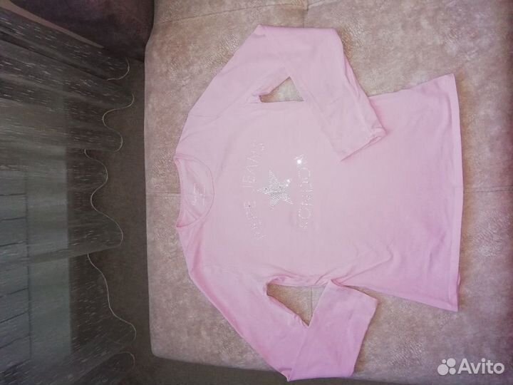 Трикотажная кофта розовая Pepe Jeans бу 44