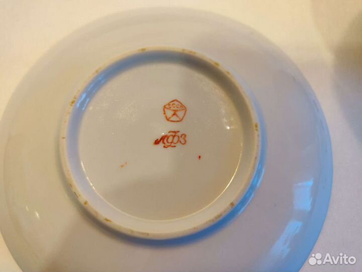 Чашка с блюдцем лфз