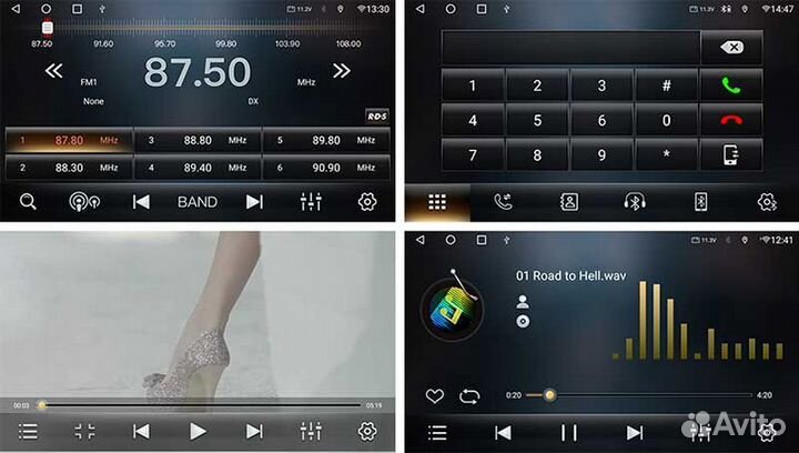 Topway TS18 2+32GB 8 ядер для Nissan Tiida 2011-2016