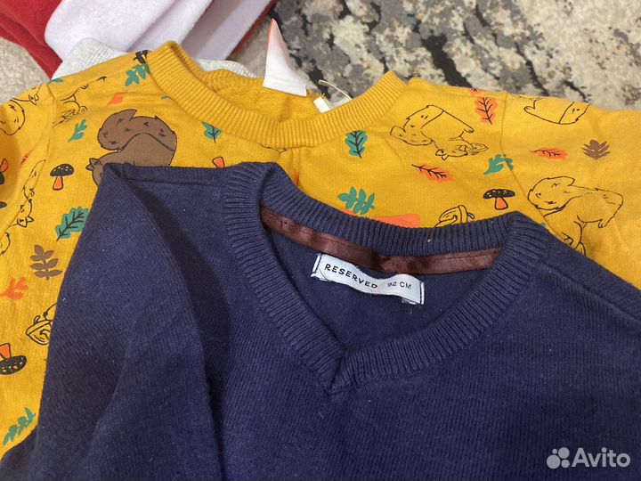 Вещи пакетом на мальчика 86-92