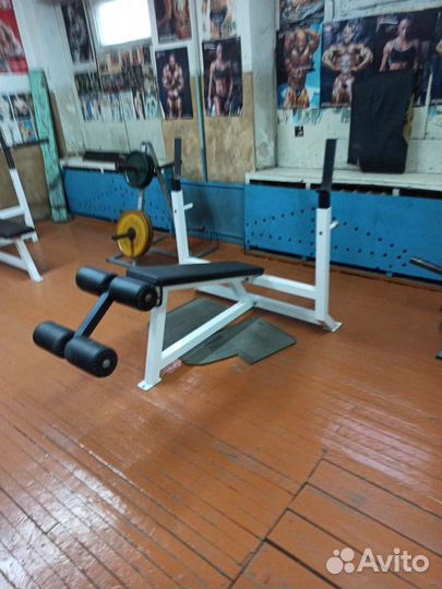 Тренажёры, гантели