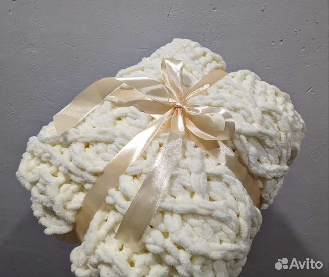 Плед детский плюшевый 85х95 см