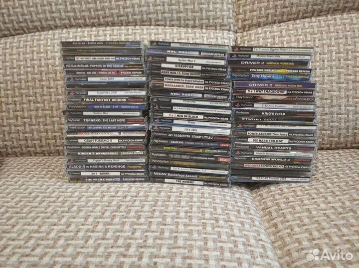 Игровая приставка Sony PlayStation One Ps1+62 игры