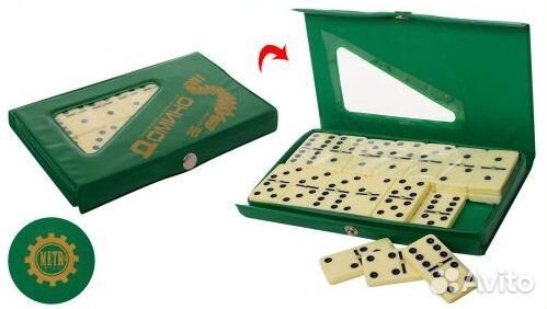 Настольная игра Домино СССР в чехле новая