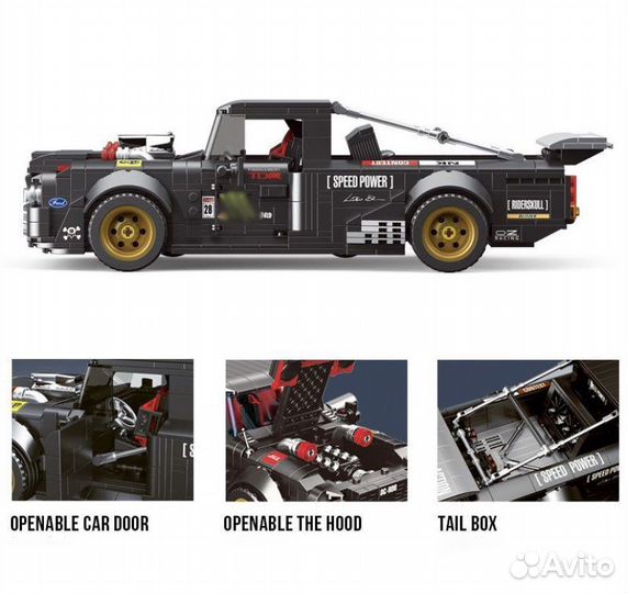 Конструктор Аналог Lego Runaway Truck