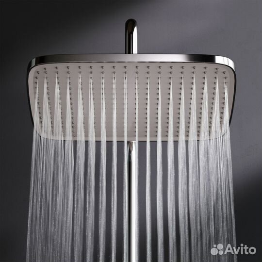 Душевая система AM.PM Func F078F700 стойка с тропи