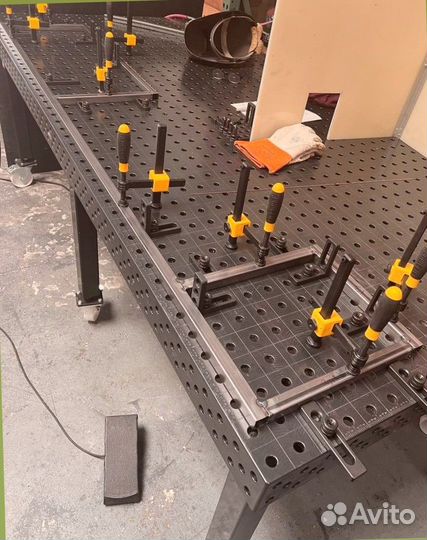 Сварочный 3Д стол 3000х1500х100 толщиной 10мм