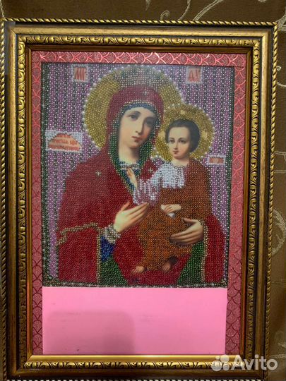 Иконы вышитые бисером