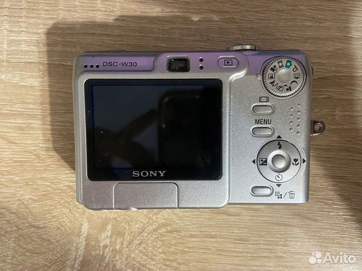 Sony cyber shot dsc-w30 цифровой фотоаппарат