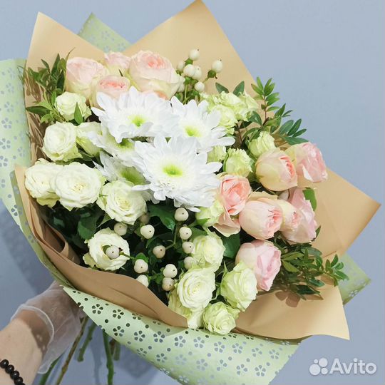 Хризантема в букете