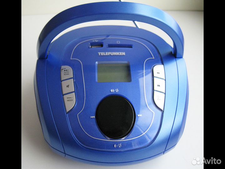 Bluetooth cтереомагнитола с радио, часами и мр3