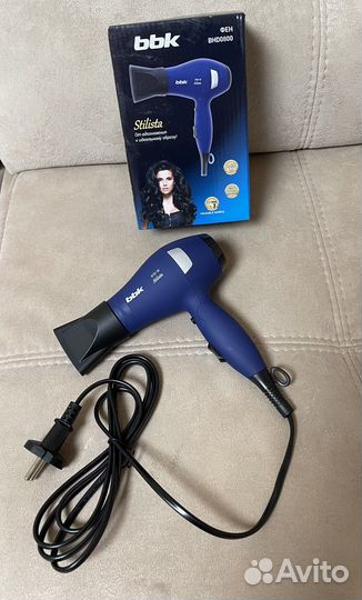 Фен для волос дорожный bbk