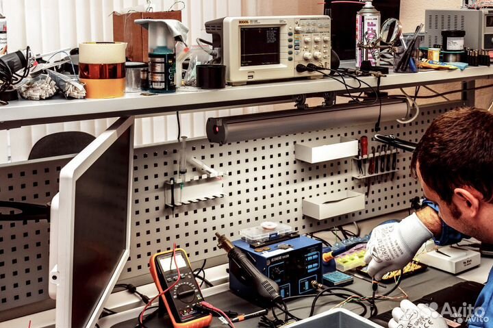 Ремонт компьютеров, телевизоров, телефонов. Выезд