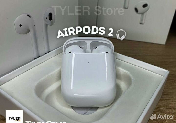 Airpods 2 lux в наличии и премиум