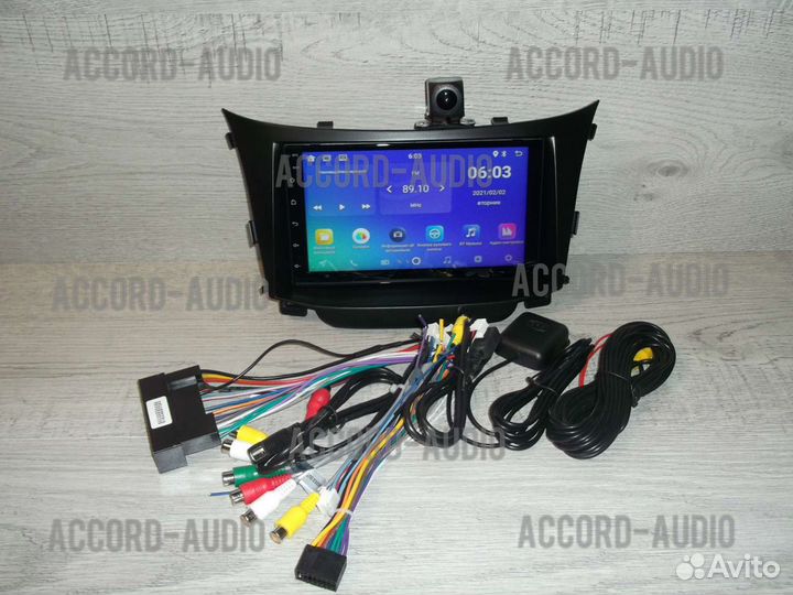 Магнитола 2din Hyundai i30 Android GPS с камерой