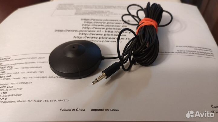 Pioneer калибровочный микрофон