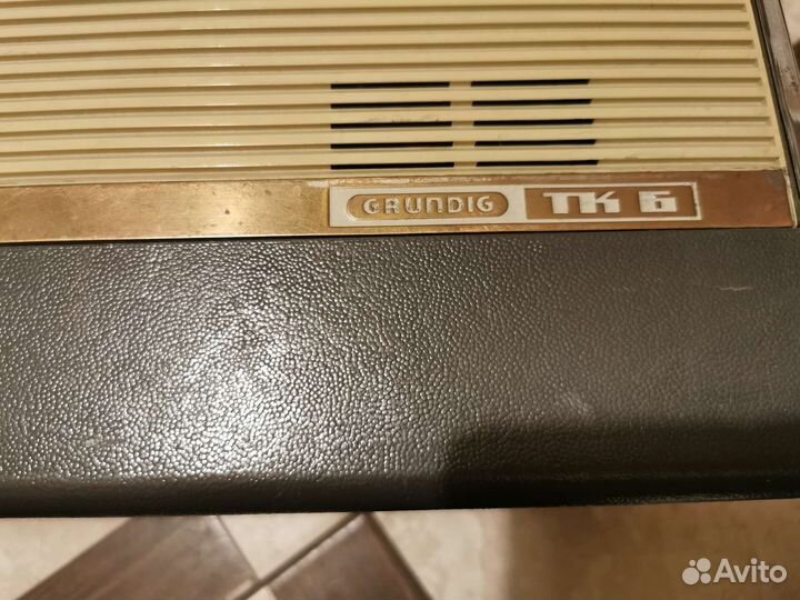 Катушечный магнитофон grundig tk 6