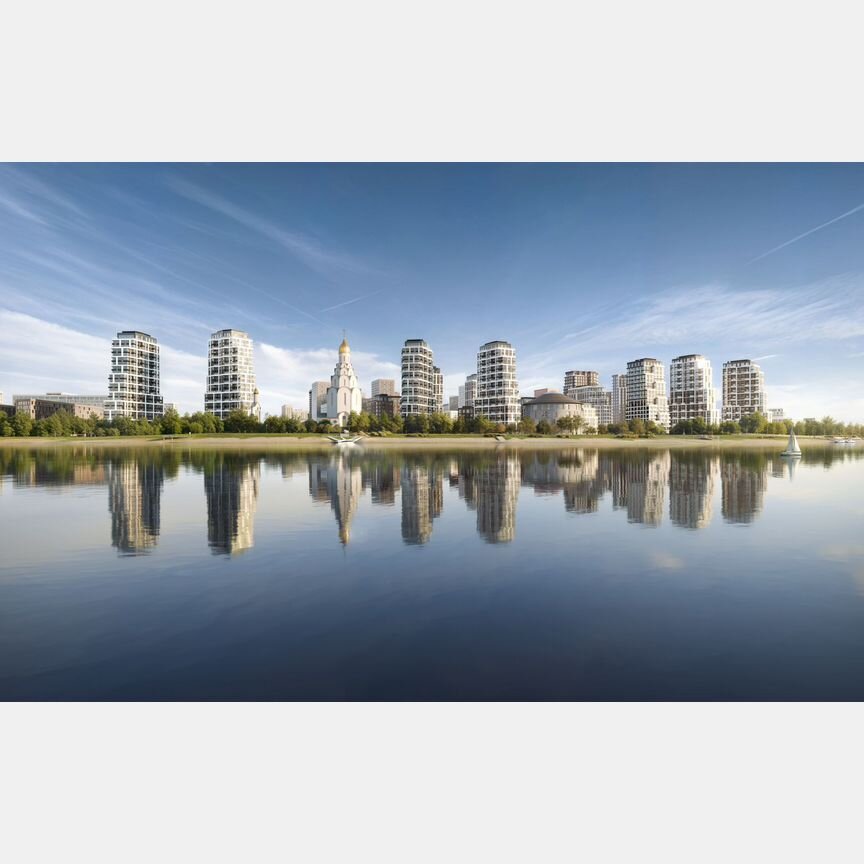 1-к. квартира, 50,7 м², 5/22 эт.