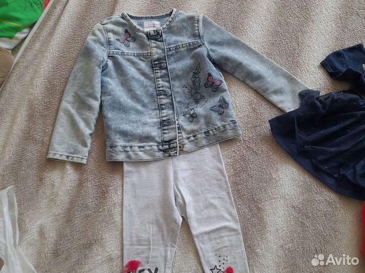 Вещи пакетом на девочку на 2-3 года