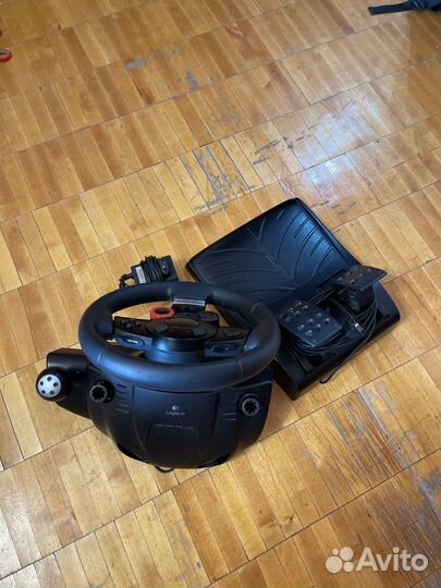 Logitech Driving Force GT отличный игровой руль