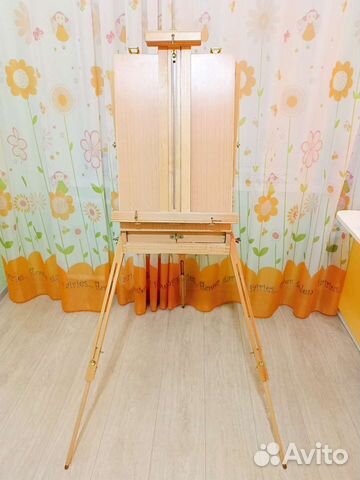 Мольберт - этюдник складной brauberg