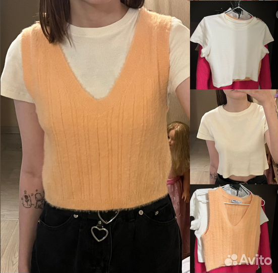 Топ и жилетка