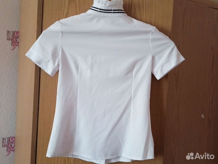 Блузки на девочку школьные