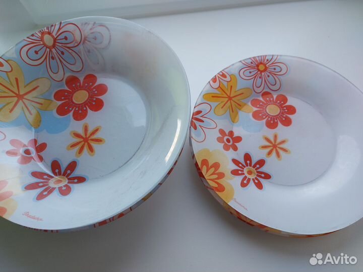 Посуда тарелки для дачи