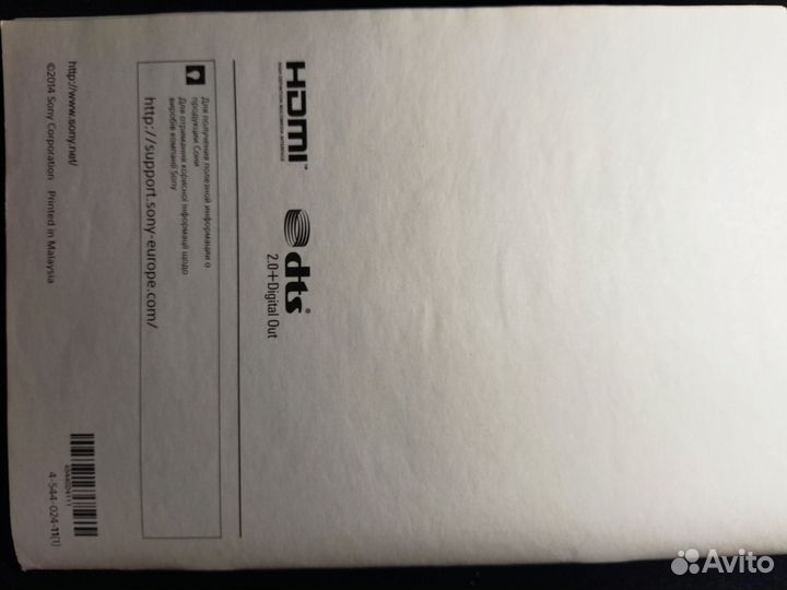 Телевизор sony bravia Ж.К. 40 дюймов