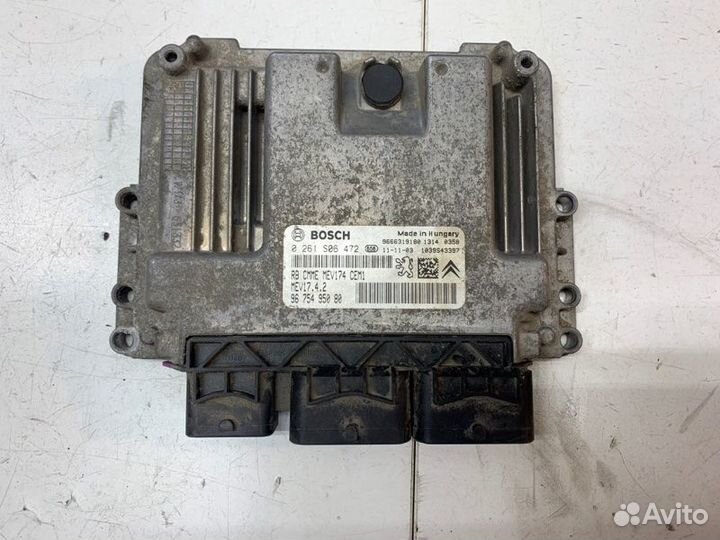 Блок управления двигателем Peugeot Partner B9 1.6